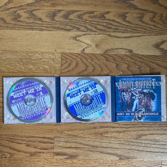 Jimmy Buffett MEET ME IN MARGARITAVILLE CD - Picture 3 of 3